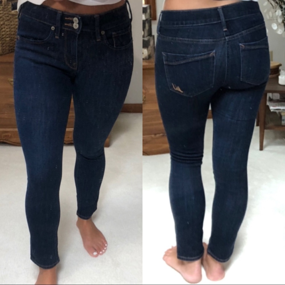 EXPRESS Cropped Legging Jean Size 0R - Like New!